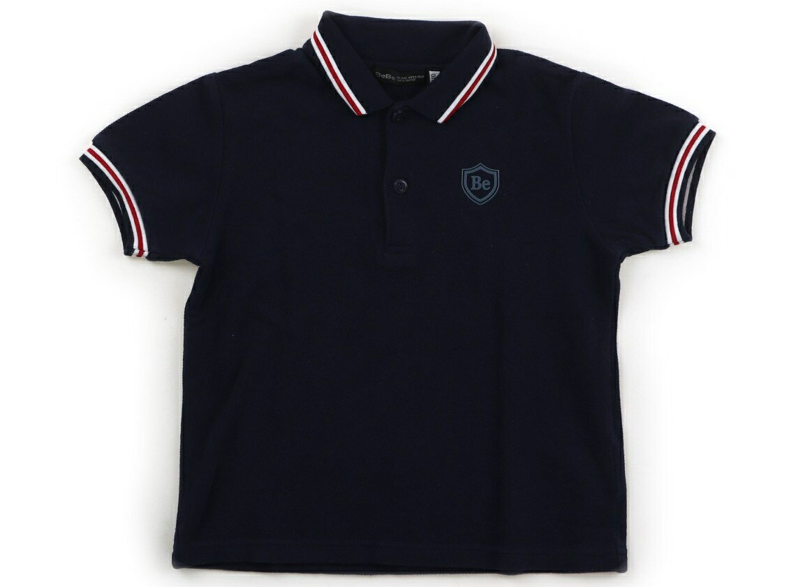 　ブランド 　BeBe(べべ) 　カテゴリー 　ポロシャツ 　サイズ 　110サイズ 　色 　ネイビー・赤・白 　状態 　★★（返品不可） 　記名 　なし 　ジャンル 　Boy 綿の鹿の子生地。襟はリブ。全体に白っぽい色あせと毛羽立ちがありますが、目立つ汚れはなく、まだまだ普段着として活躍してくれそうです。 ＊【状態】【サイズ】に関しての詳しい説明はこちら