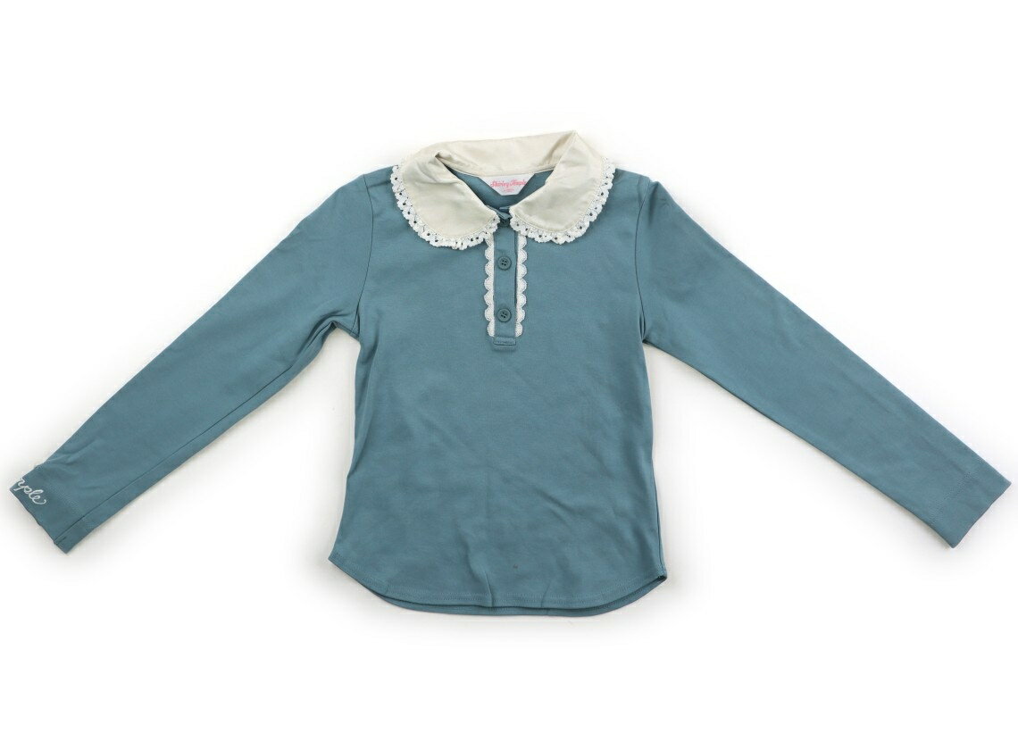 Rakuten - シャーリーテンプル Shirley Temple Tシャツ・カットソー 130 女の子 ブルー・ベージュ 子供服 ベビー服 キッズ アウトレット ユーズド 【中古】キッズ・ベビー・マタニティ
