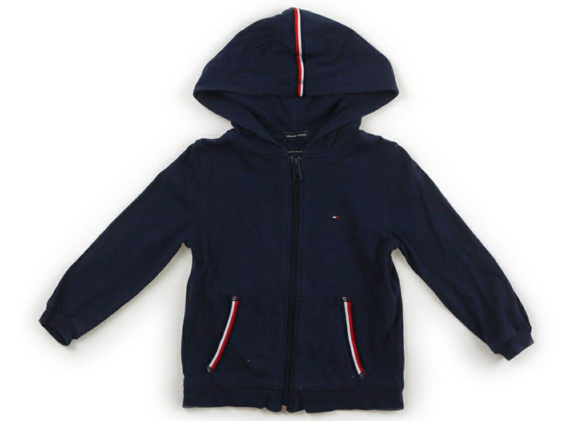 风衣 - トミーヒルフィガー Tommy Hilfiger パーカー 90 男の子 ネイビー 子供服 ベビー服 キッズ アウトレット ユーズド 【中古】キッズ・ベビー・マタニティ