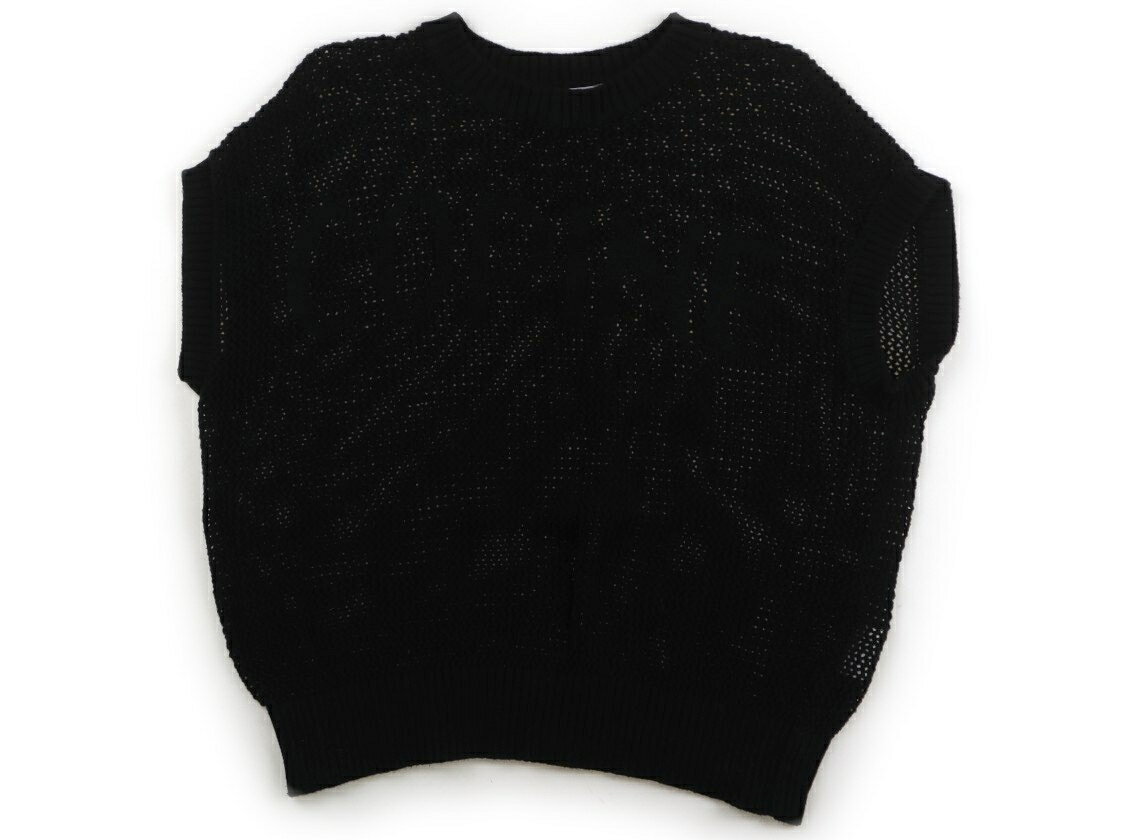 Rakuten - ポンポネット pom ponette ベスト 160 女の子 ブラック 子供服 ベビー服 キッズ アウトレット ユーズド 【中古】キッズ・ベビー・マタニティ