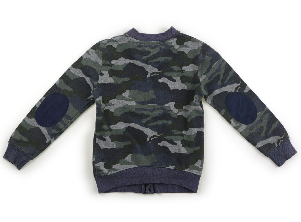 ザラ ZARA ジップアップトレーナー 120 男の子 ブルー系カモフラージュ 子供服 ベビー服 キッズ アウトレット ユーズド 【中古】キッズ・ベビー・マタニティ