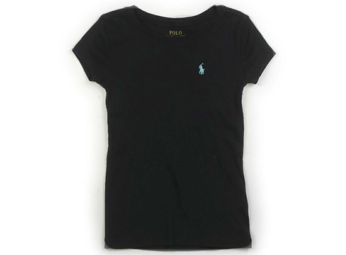 ポロラルフローレン POLO RALPH LAUREN Tシャツ・カットソー 120 女の子 ブラック 子供服 ベビー服 キッズ アウトレット ユーズド 【中古】キッズ・ベビー・マタニティ