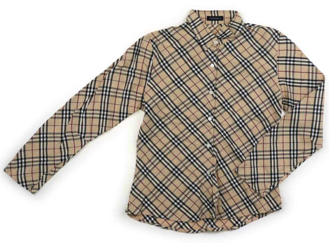 バーバリー BURBERRY シャツ・ブラウス 150 女の子 バーバリーチェック 子供服 ベビー服 キッズ アウトレット ユーズド 【中古】キッズ・ベビー・マタニティ