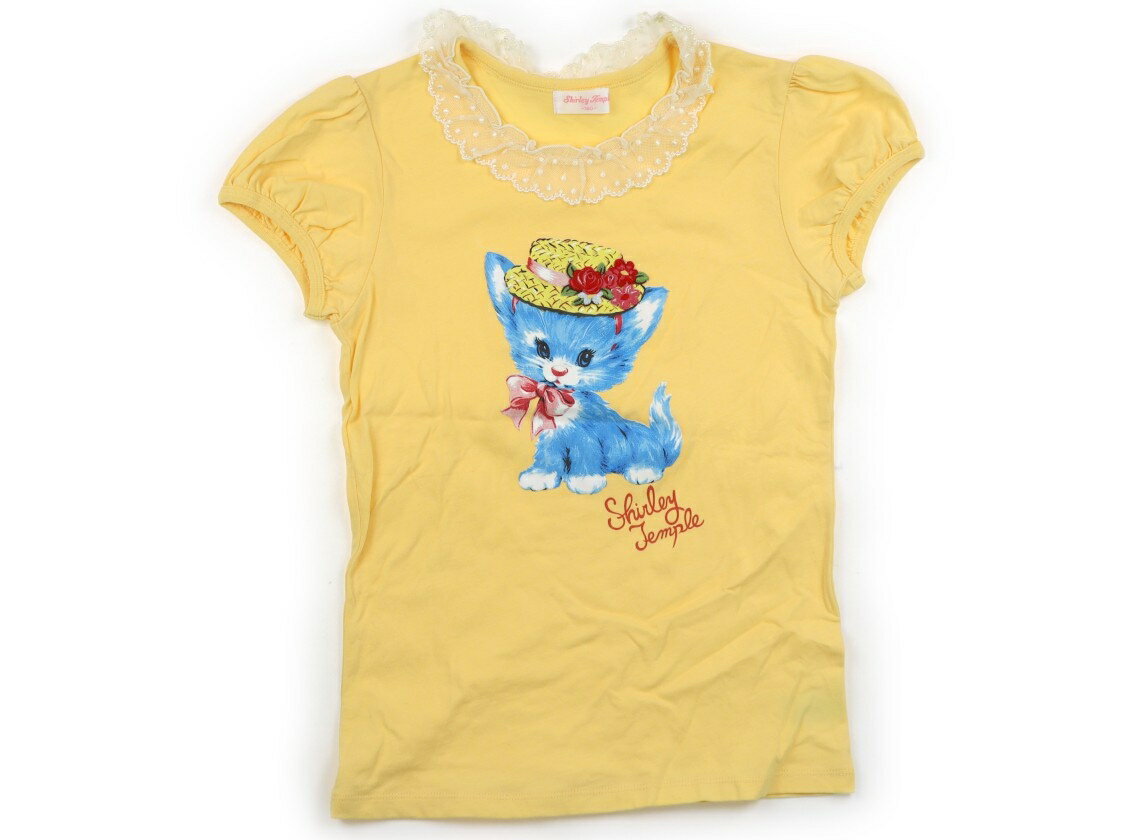 Rakuten - シャーリーテンプル Shirley Temple Tシャツ・カットソー 160 女の子 イエロー・ネコ 子供服 ベビー服 キッズ アウトレット ユーズド 【中古】キッズ・ベビー・マタニティ