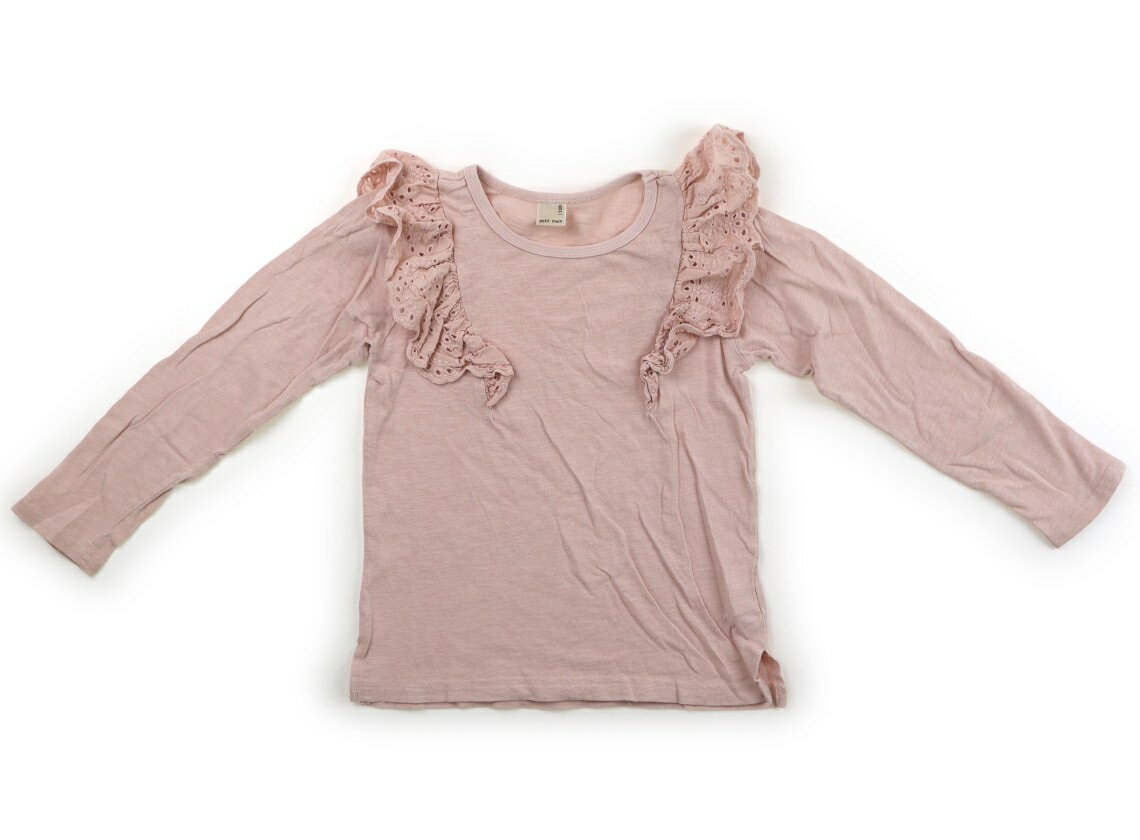 Rakuten - プティマイン petit main Tシャツ・カットソー 130 女の子 ピンク、レース 子供服 ベビー服 キッズ アウトレット ユーズド 【中古】キッズ・ベビー・マタニティ