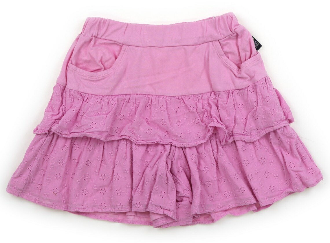 Culottes - ノイユ Noeil キュロット 140 女の子 ピンク・レース 子供服 ベビー服 キッズ アウトレット ユーズド 【中古】キッズ・ベビー・マタニティ