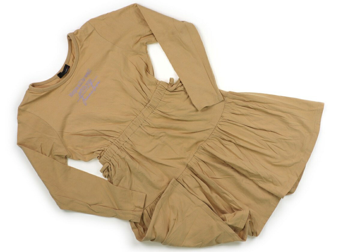 ジェニィ JENNI ワンピース 150 女の子 キャメル 子供服 ベビー服 キッズ アウトレット ユーズド 【中古】キッズ・ベビー・マタニティ