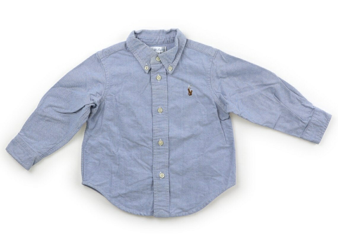 ラルフローレン Ralph Lauren シャツ・ブラウス 80 男の子 水色 子供服 ベビー服 キッズ アウトレット ユーズド 【中古】キッズ・ベビー・マタニティ