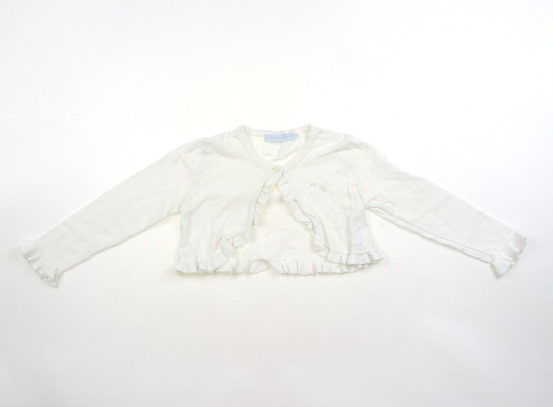 Cardigans - タルティーヌエショコラ Tartine et Chocolat カーディガン 110 女の子 アイボリー 子供服 ベビー服 キッズ アウトレット ユーズド 【中古】キッズ・ベビー・マタニティ