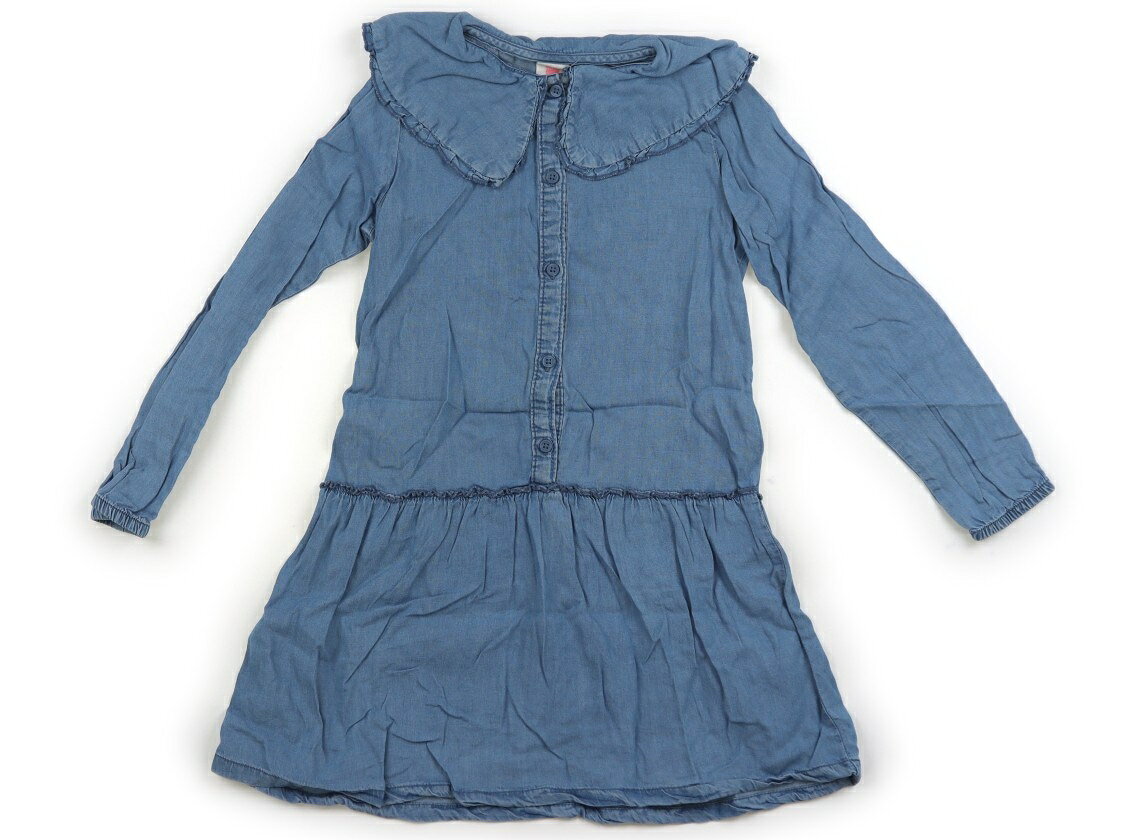 エマ HEMA ワンピース 120 女の子 水色 子供服 ベビー服 キッズ アウトレット ユーズド 【中古】キッズ・ベビー・マタニティ