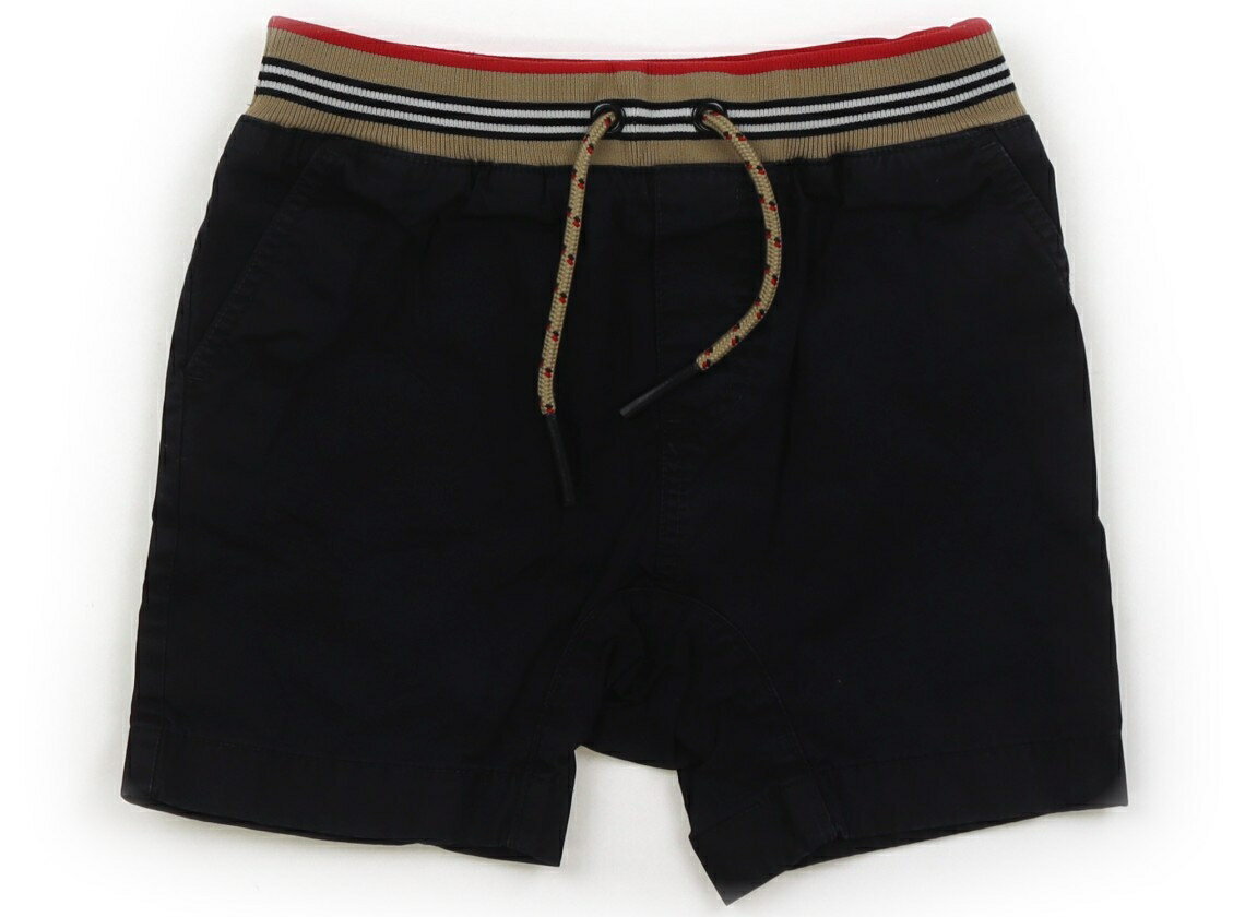 バーバリー BURBERRY ショートパンツ 90 男の子 黒・ベージュ 子供服 ベビー服 キッズ アウトレット ユーズド 【中古】キッズ・ベビー・マタニティ