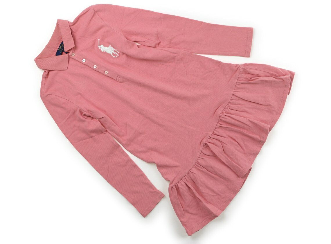 ポロラルフローレン POLO RALPH LAUREN ワンピース 140 女の子 カメリアピンク 子供服 ベビー服 キッズ アウトレット ユーズド 【中古】キッズ・ベビー・マタニティ