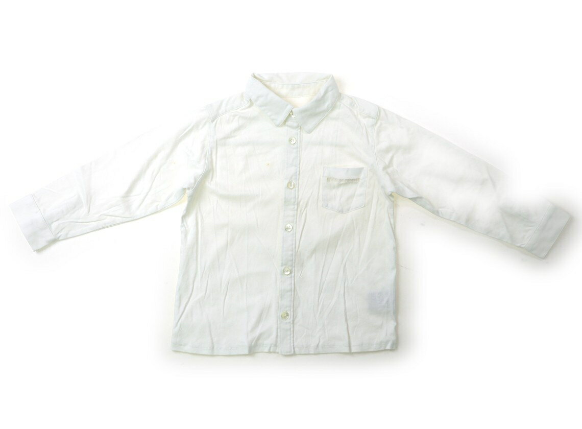 コムサフォセット COMME CA FOSSETTE シャツ・ブラウス 100 男の子 白 子供服 ベビー服 キッズ アウトレット ユーズド 【中古】キッズ・ベビー・マタニティ