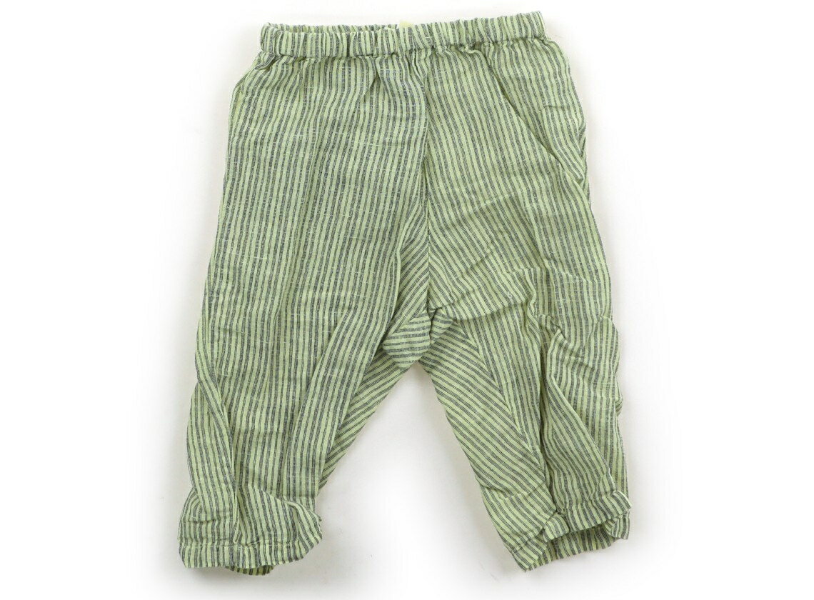 Long-Trousers, Trousers - ボントン BONTON パンツ 70 男の子 ライムグリーン・ブラックストライプ 子供服 ベビー服 キッズ アウトレット ユーズド 【中古】キッズ・ベビー・マタニティ