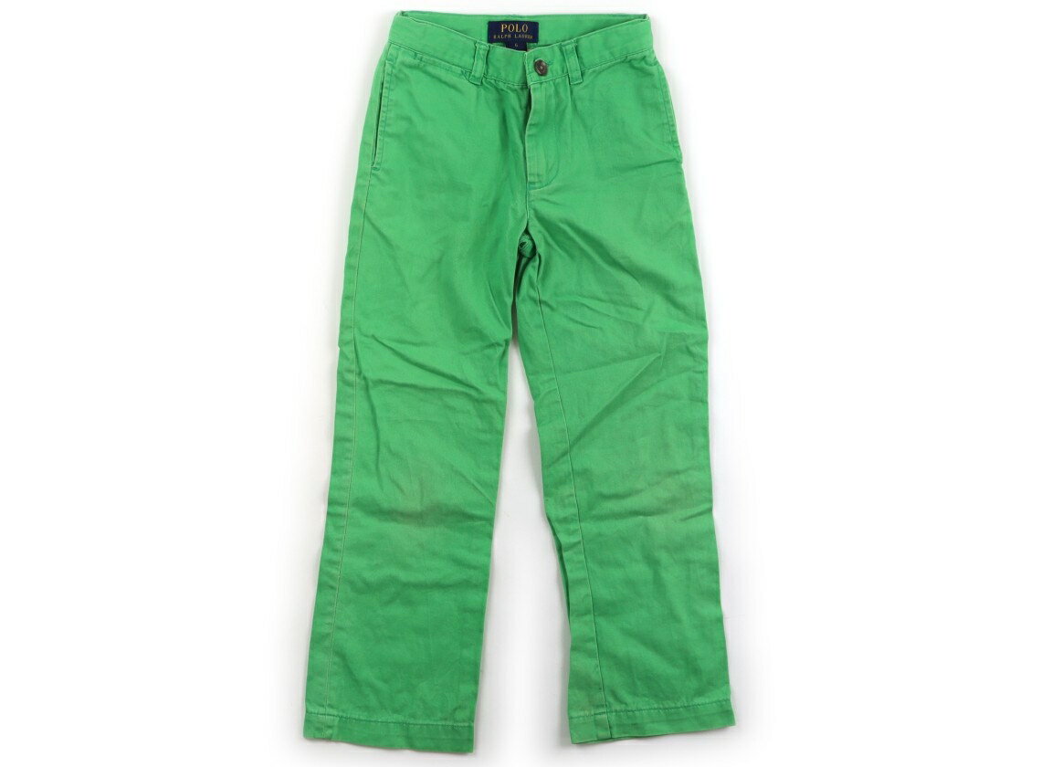 ポロラルフローレン POLO RALPH LAUREN パンツ 120 男の子 グリーン 子供服 ベビー服 キッズ アウトレット ユーズド 【中古】キッズ・..