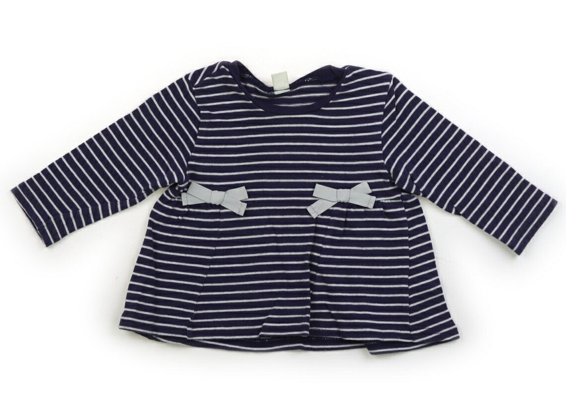 Rakuten - アプレレクール apres les cours トレーナー・プルオーバー 80 女の子 ボーダー　青 子供服 ベビー服 キッズ アウトレット ユーズド 【中古】キッズ・ベビー・マタニティ