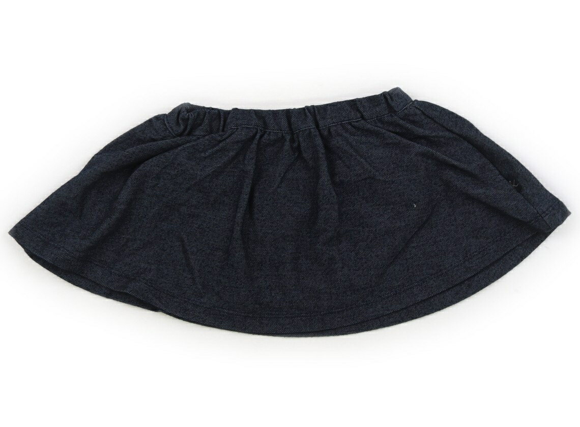 組曲 Kumikyoku スカート 80 女の子 インディゴブルー 子供服 ベビー服 キッズ アウトレット ユーズド 【中古】キッズ・ベビー・マタニティ