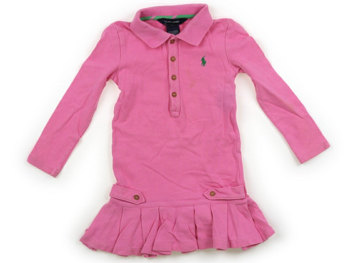 ラルフローレン Ralph Lauren ワンピース 90 女の子 ピンク 子供服 ベビー服 キッズ アウトレット ユーズド 【中古】キッズ・ベビー・マタニティ