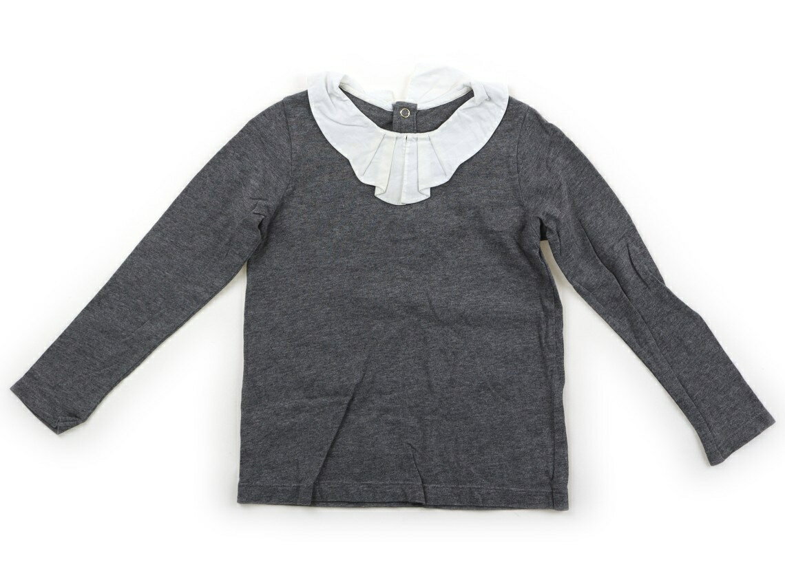 　ブランド 　Jacadi(ジャカディ) 　カテゴリー 　Tシャツ・カットソー 　サイズ 　100サイズ 　色 　グレー、白 　状態 　★★（返品不可） 　記名 　なし 　ジャンル 　Girl 実際のサイズ表記は104cm。襟の周辺に、黄ばみ感があります。普段使いにいかがでしょうか。 ＊【状態】【サイズ】に関しての詳しい説明はこちら