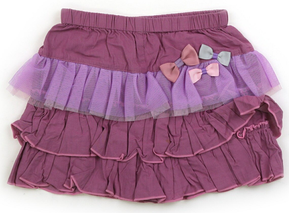 パンパンチュチュ panpantutu キュロット 130 女の子 ピンク 子供服 ベビー服 キッズ アウトレット ユーズド 【中古】キッズ・ベビー・マタニティ