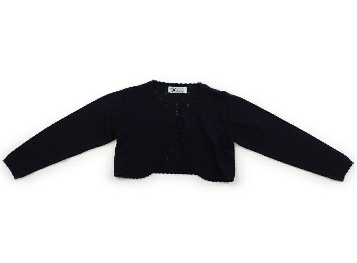 Cardigans - ドレッサージュ Dressage カーディガン 120 女の子 ネイビー 子供服 ベビー服 キッズ アウトレット ユーズド 【中古】キッズ・ベビー・マタニティ