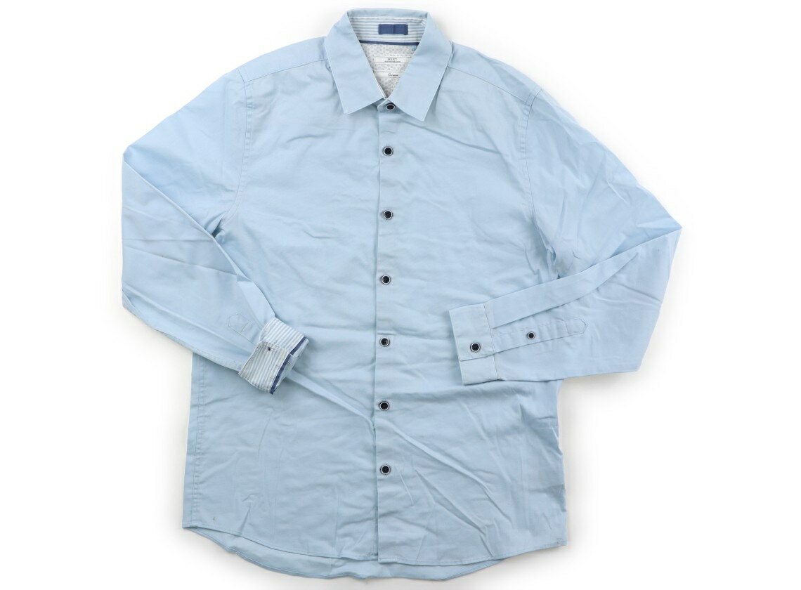 ネクスト NEXT シャツ・ブラウス 160 男の子 パステルブルー 子供服 ベビー服 キッズ アウトレット ユーズド 【中古】キッズ・ベビー・マタニティ