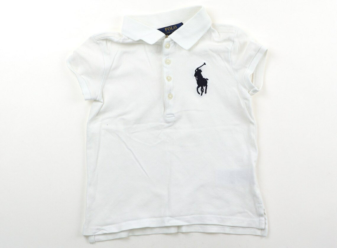 ポロラルフローレン POLO RALPH LAUREN ポロシャツ 120 男の子 ホワイト 子供服 ベビー服 キッズ アウトレット ユーズド 【中古】キッズ・ベビー・マタニティ