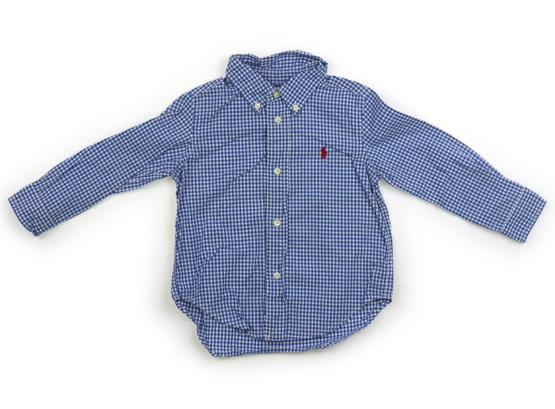 　ブランド 　Ralph Lauren(ラルフローレン) 　カテゴリー 　シャツ・ブラウス 　サイズ 　90サイズ 　色 　ブルー・ギンガムチェック 　状態 　★★★ 　記名 　あり（タグ） 　ジャンル 　Boy 実際のサイズ表記は24Mです。薄手のコットン地・糸の飛び出しがありますが目立つ汚れはありません。まだお使いいただけそうです ＊【状態】【サイズ】に関しての詳しい説明はこちら