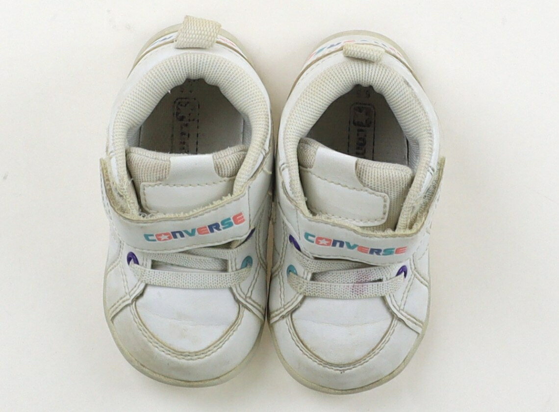 CONVERSE - コンバース CONVERSE スニーカー 靴13cm〜 女の子 白 子供服 ベビー服 キッズ アウトレット ユーズド 【中古】キッズ・ベビー・マタニティ