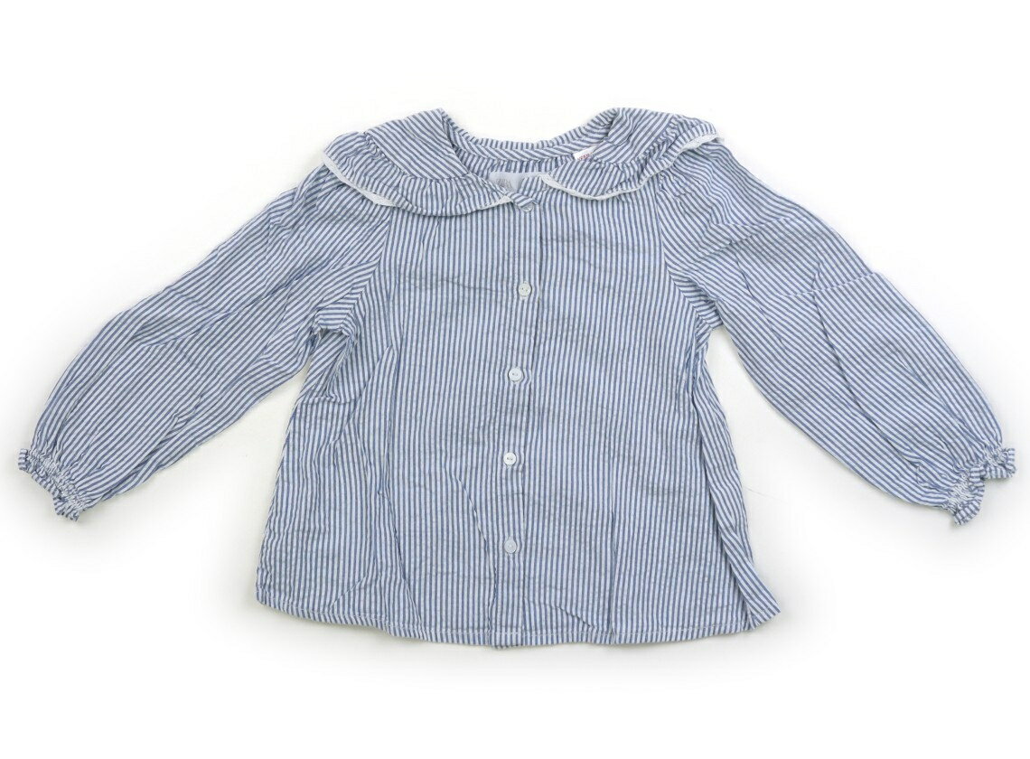 　ブランド 　ZARA(ザラ) 　カテゴリー 　ポロシャツ 　サイズ 　95サイズ 　色 　ブルー・ストライプ 　状態 　★★★ 　記名 　なし 　ジャンル 　Girl 綿100％。実際のサイズ表記は、98cm。シワ感・洗いざらし感があります。 ＊【状態】【サイズ】に関しての詳しい説明はこちら