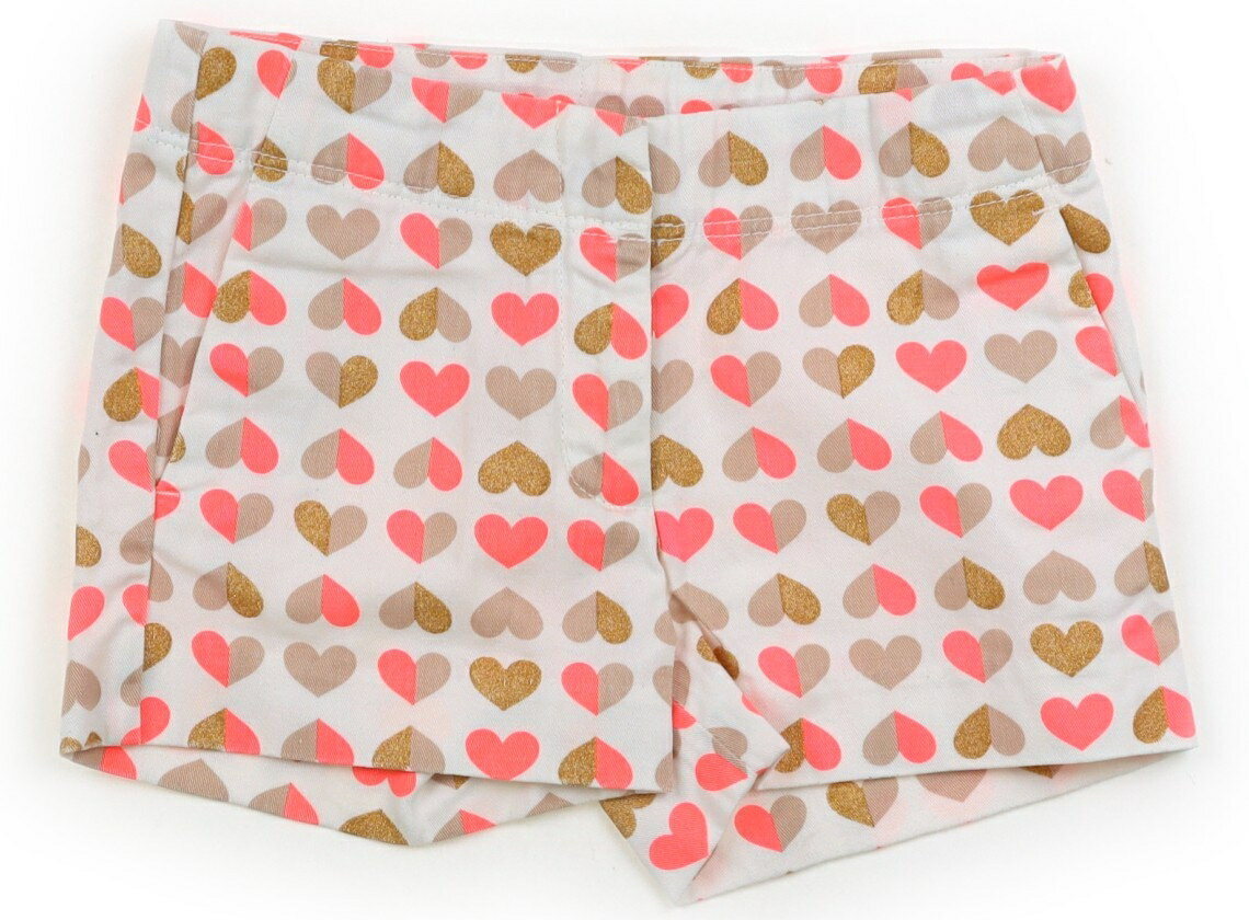 Jクルー J.Crew/Crewcuts ショートパンツ 100 女の子 ホワイト・ハート 子供服 ベビー服 キッズ アウトレット ユーズド 【中古】キッズ・ベビー・マタニティ