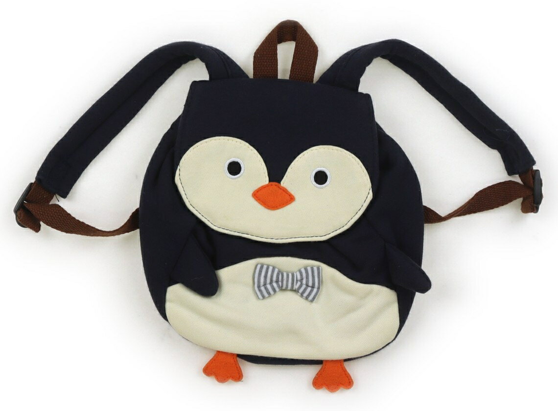 クレードスコープ kladskap リュックサック ベビー用品 男の子 ペンギン、ネイビー、アイボリー、オレンジ 子供服 ベビー服 キッズ アウトレット ユーズド 【中古】キッズ・ベビー・マタニティ