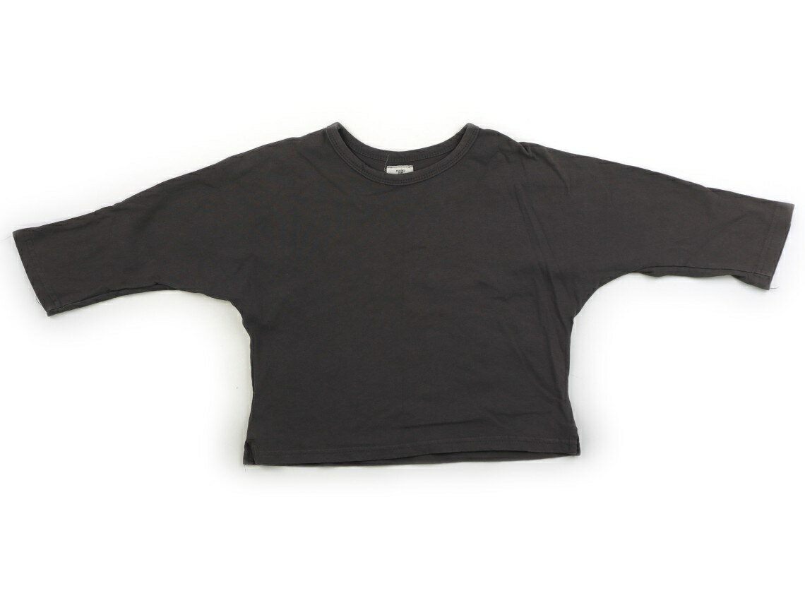 モンミミ monmimi Tシャツ・カットソー 90 男の子 グレー 子供服 ベビー服 キッズ アウトレット ユーズド 【中古】キッズ・ベビー・マタニティ