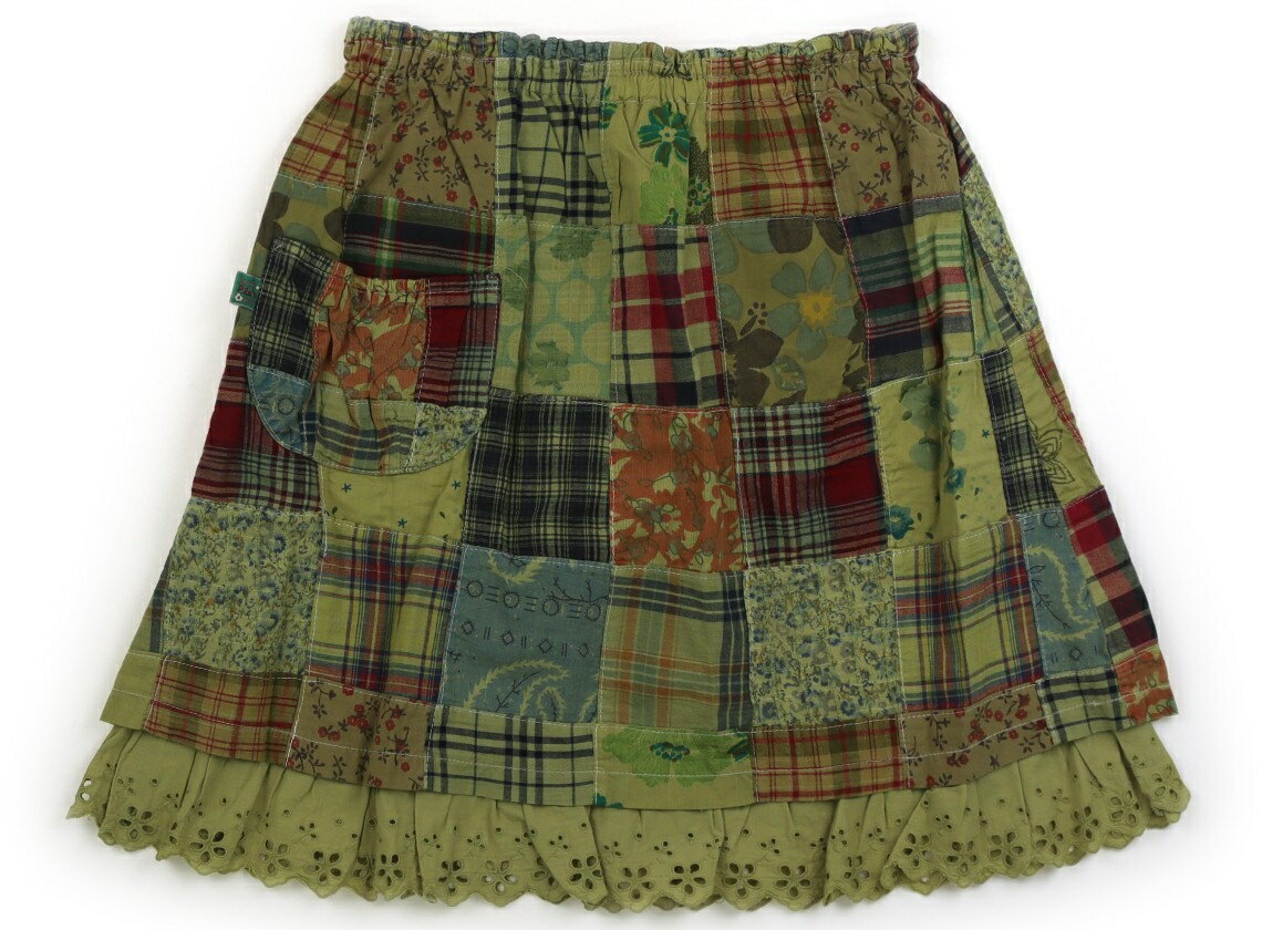 Other - ニットプランナー（KP） Knit Planner(KP) スカート 150 女の子 グリーン・マルチカラー・チェック 子供服 ベビー服 キッズ アウトレット ユーズド 【中古】キッズ・ベビー・マタニティ
