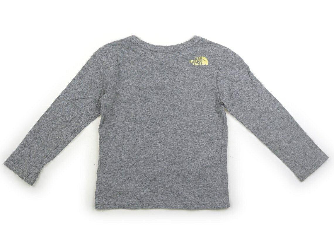 ノースフェイス The North Face Tシャツ・カットソー 120 男の子 グレー・オレンジ・イエロー 子供服 ベビー服 キッズ アウトレット ユーズド 【中古】キッズ・ベビー・マタニティ