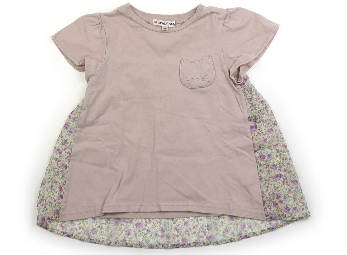 　ブランド 　anyFAM(エニィファム) 　カテゴリー 　Tシャツ・カットソー 　サイズ 　110サイズ 　色 　ピンクベージュ　花柄 　状態 　★★（返品不可） 　記名 　なし 　ジャンル 　Girl 軽いポリの表地。パフスリーブ。全体に毛羽立ちがあり、薄っすら汚れがあります。まだまだお使いいただけます。 ＊【状態】【サイズ】に関しての詳しい説明はこちら