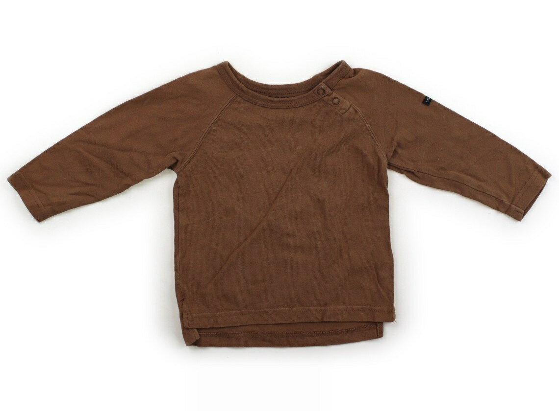 ビールーム b.ROOM トレーナー プルオーバー 90 男の子 茶色 子供服 ベビー服 キッズ アウトレット ユーズド 【中古】キッズ ベビー マタニティ