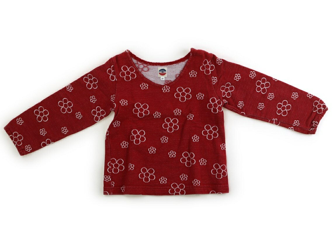 Other - ダディーオーダディー Daddy Oh Daddy トレーナー・プルオーバー 100 女の子 赤・花 子供服 ベビー服 キッズ アウトレット ユーズド 【中古】キッズ・ベビー・マタニティ