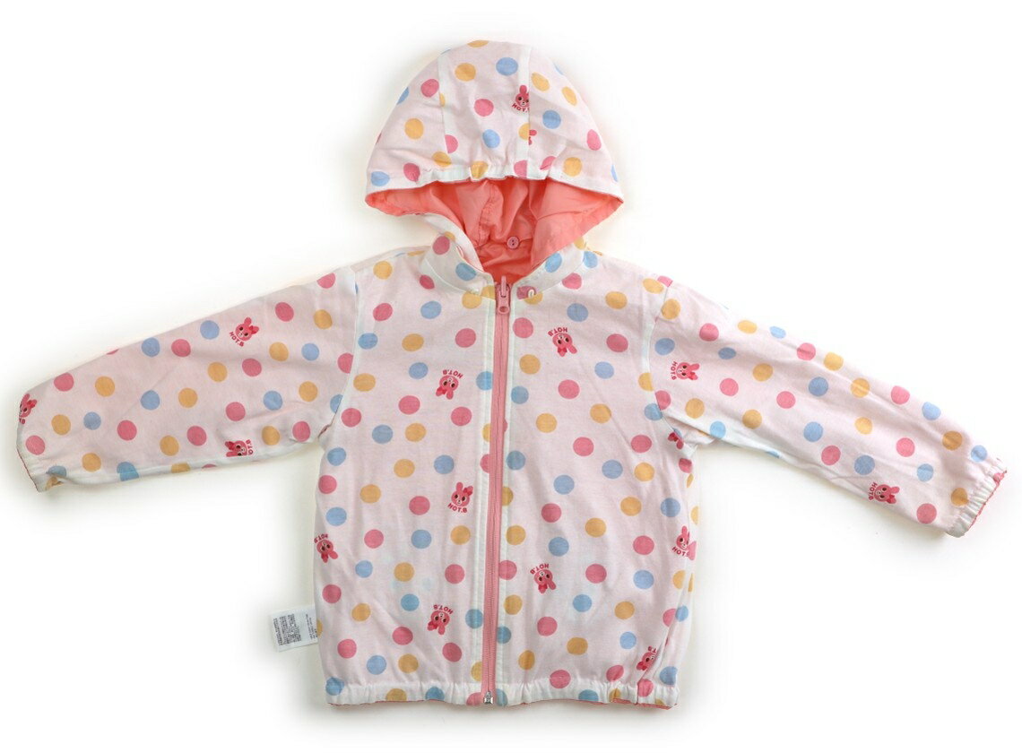 ホットビスケッツ Hot Biscuits ブルゾン・Gジャン 110 女の子 ピンク／ドット 子供服 ベビー服 キッズ アウトレット ユーズド 【中古】キッズ・ベビー・マタニティ