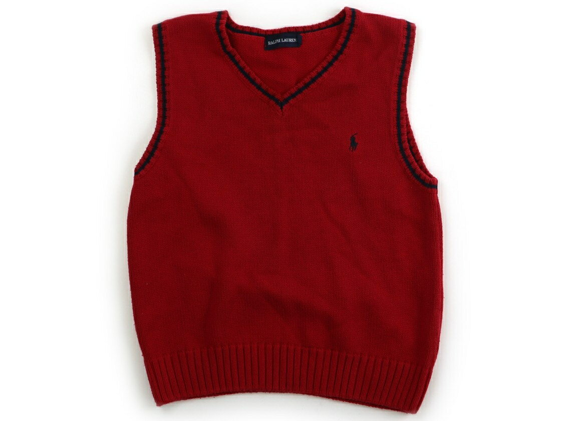　ブランド 　Ralph Lauren(ラルフローレン) 　カテゴリー 　ベスト 　サイズ 　120サイズ 　色 　赤 　状態 　★★★ 　記名 　なし 　ジャンル 　Boy 綿ニットです。全体に毛羽立ちがありますがまだまだお使い頂けます。 ＊【状態】【サイズ】に関しての詳しい説明はこちら