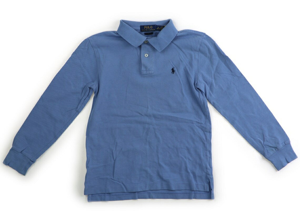 ポロラルフローレン POLO RALPH LAUREN ポロシャツ 150 男の子 水色 子供服 ベビー服 キッズ アウトレット ユーズド 【中古】キッズ・ベビー・マタニティ