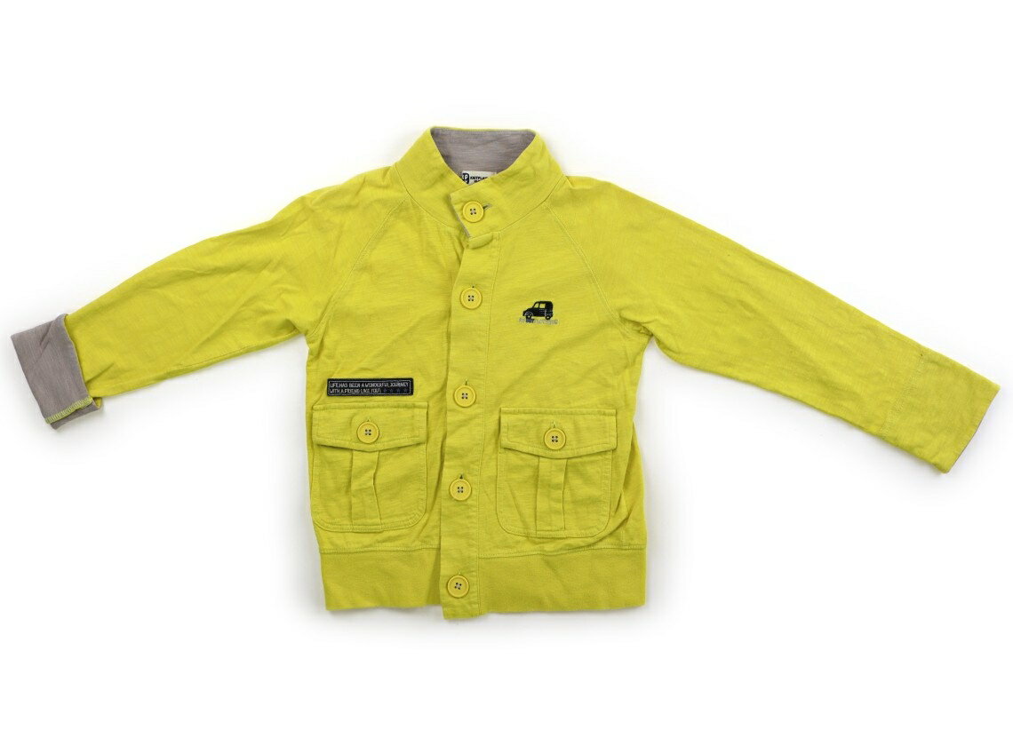 ニットプランナー（KP） Knit Planner(KP) カーディガン 120 男の子 イエロー 子供服 ベビー服 キッズ アウトレット ユーズド 【中古】キッズ・ベビー・マタニティ