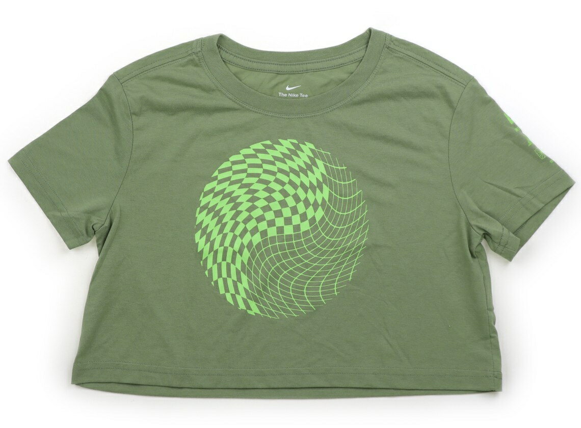 Rakuten - ナイキ NIKE Tシャツ・カットソー 150 女の子 ピスタチオグリーン・プリント 子供服 ベビー服 キッズ アウトレット ユーズド 【中古】キッズ・ベビー・マタニティ