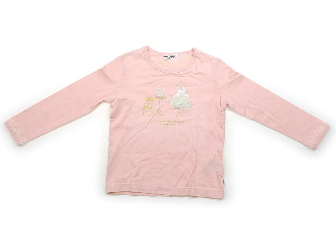 Rakuten - ポンポネット pom ponette Tシャツ・カットソー 110 女の子 薄ピンク 子供服 ベビー服 キッズ アウトレット ユーズド 【中古】キッズ・ベビー・マタニティ