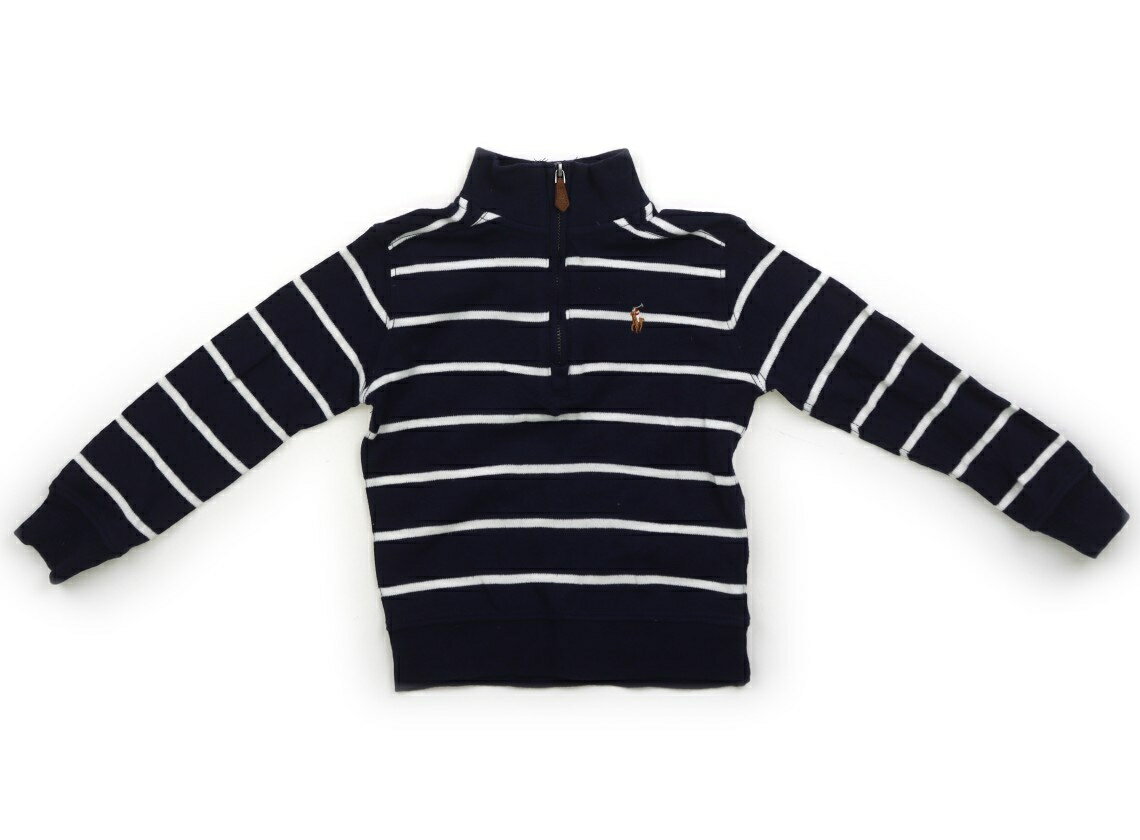 ポロラルフローレン POLO RALPH LAUREN トレーナー・プルオーバー 100 男の子 紺、白 子供服 ベビー服 キッズ アウトレット ユーズド 【中古】キッズ・ベビー・マタニティ