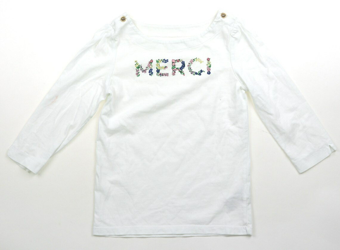 ジャニー＆ジャック Janie & Jack Tシャツ・カットソー 120 女の子 白・プリント 子供服 ベビー服 キッズ アウトレット ユーズド 【中古】キッズ・ベビー・マタニティ