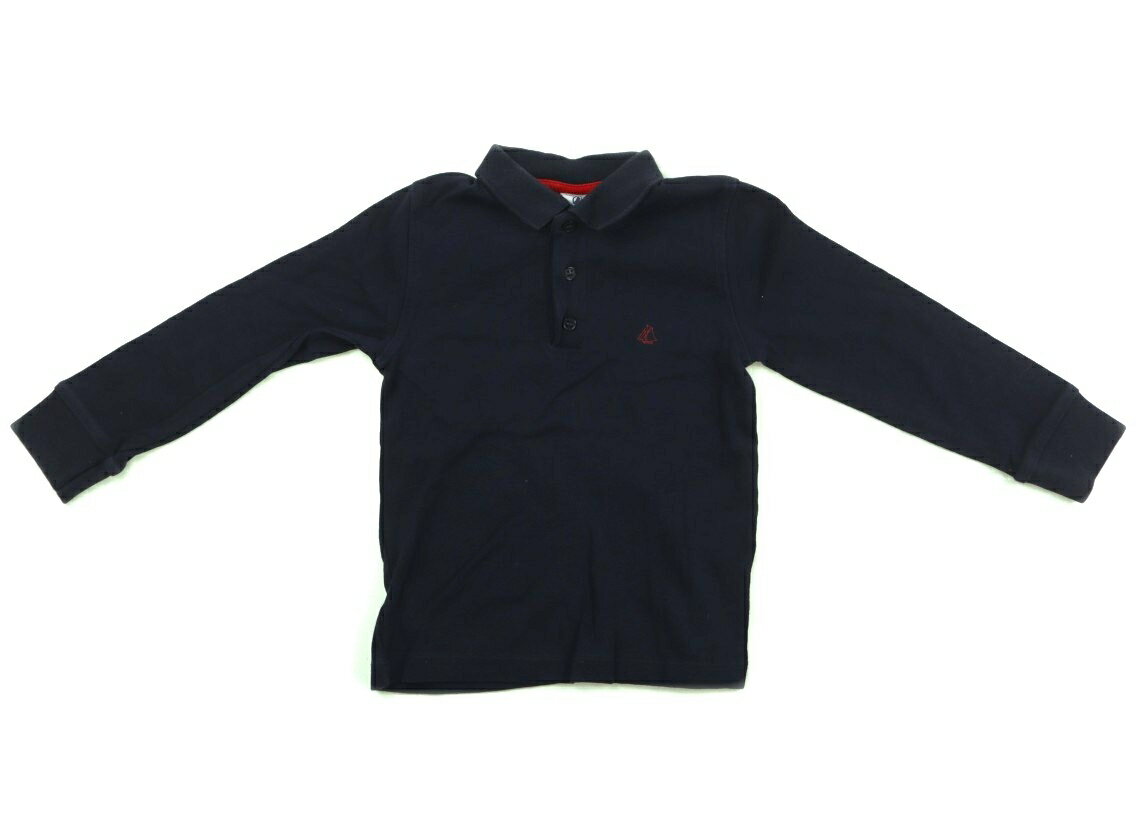Rakuten - プチバトー PETIT BATEAU ポロシャツ 110 男の子 ネイビー 子供服 ベビー服 キッズ アウトレット ユーズド 【中古】キッズ・ベビー・マタニティ