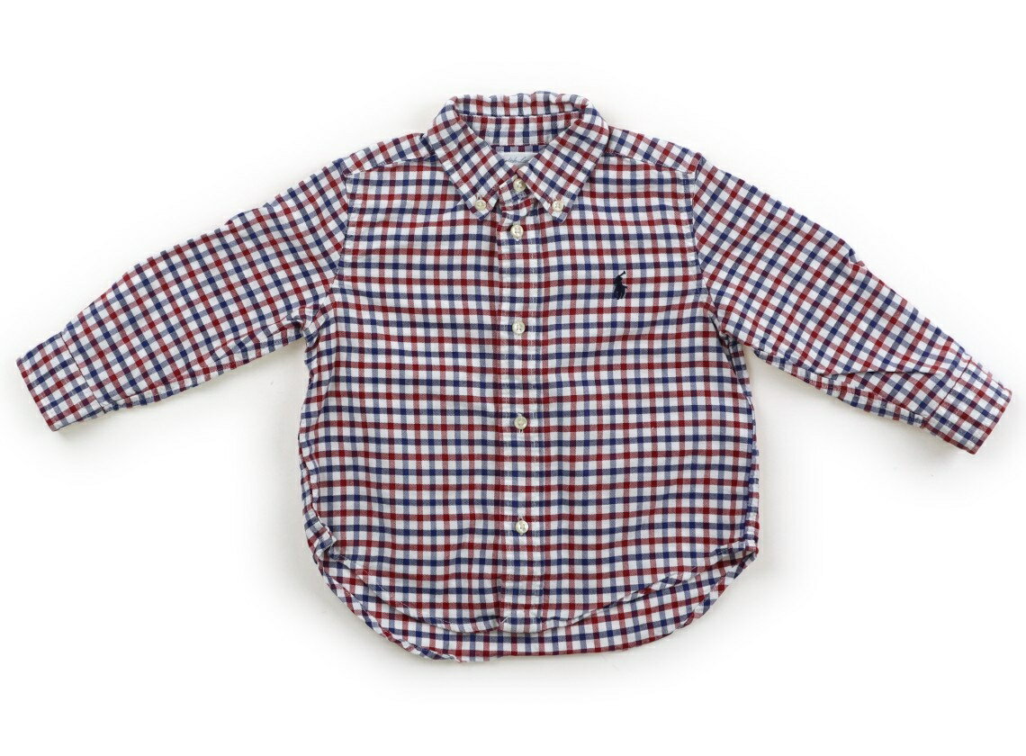 ラルフローレン Ralph Lauren シャツ・ブラウス 80 男の子 ホワイト・ブルー・レッド 子供服 ベビー服 キッズ アウトレット ユーズド 【中古】キッズ・ベビー・マタニティ