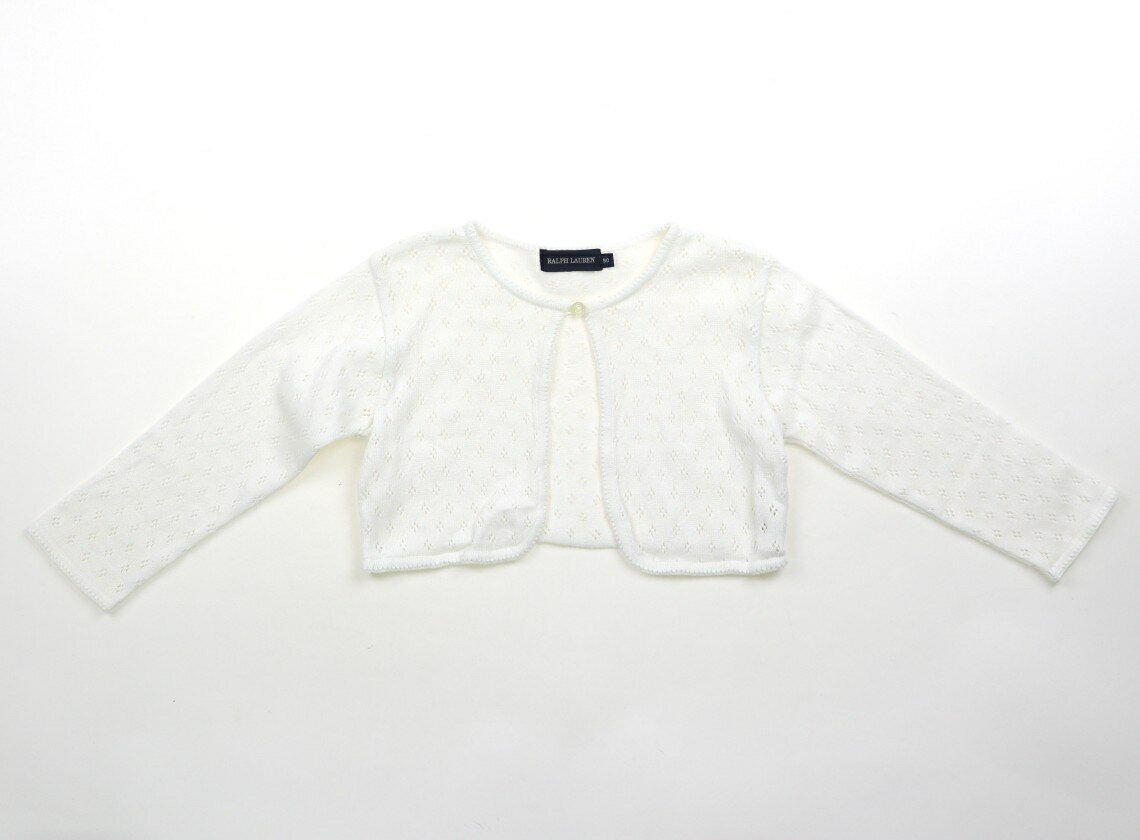 Cardigans - ラルフローレン Ralph Lauren カーディガン 90 女の子 オフ 子供服 ベビー服 キッズ アウトレット ユーズド 【中古】キッズ・ベビー・マタニティ