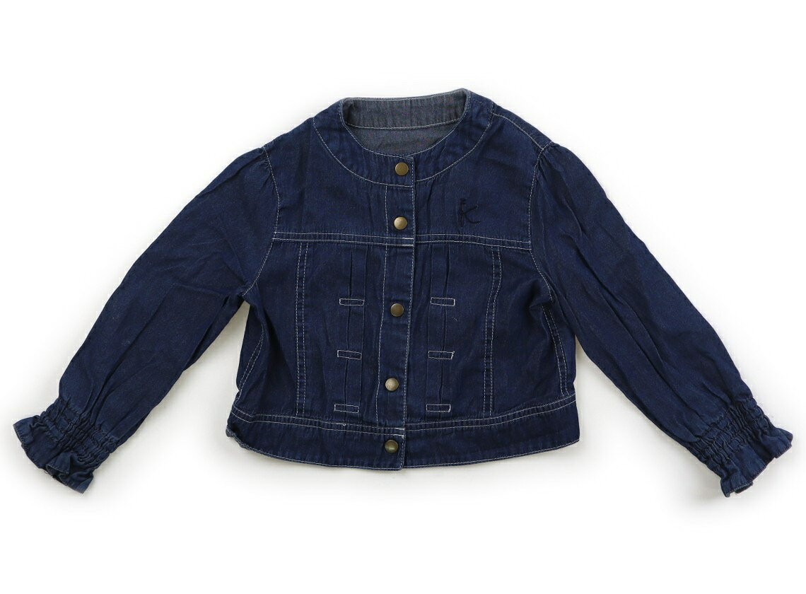 組曲 Kumikyoku ブルゾン・Gジャン 110 女の子 ブルー 子供服 ベビー服 キッズ アウトレット ユーズド 【中古】キッズ・ベビー・マタニティ